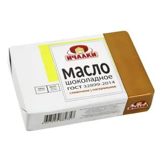 Масло Шоколадное Ичалки 62% Сливочное, 180 г