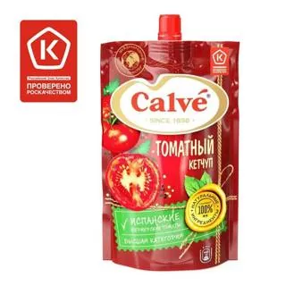Кетчуп Calve Томатный, 350 г